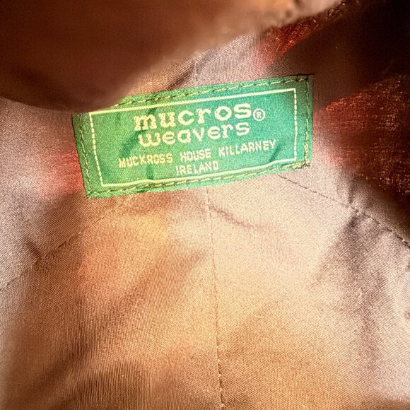 Vintage Irish Plaid Wool Hat Newsboy Cap Fall Bucket Cloche Autumn Campus Style - Picture 15 of 16